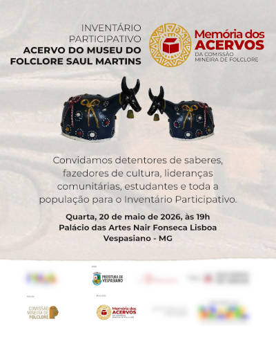 Peça de divulgação do Inventário Participativo